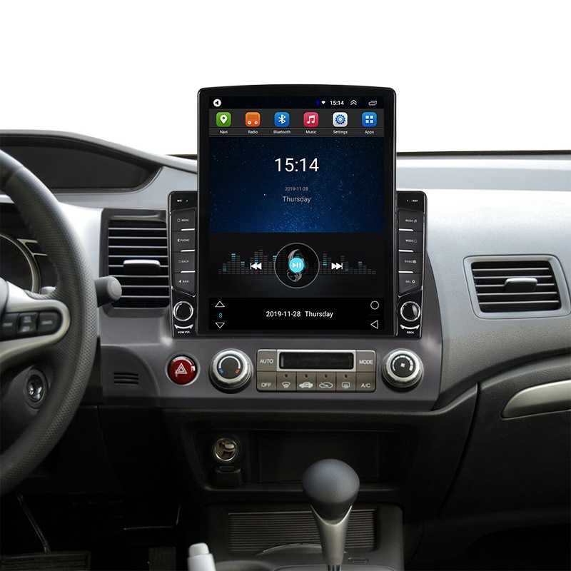 Navigatie Honda Civic, Tesla Style, Navi-it, Android, 2+16