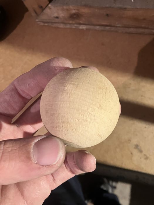 Дървени топчета с отвор