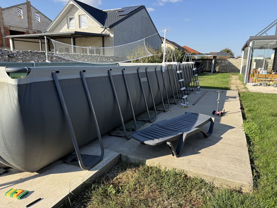 Piscina intex + Pompa incalzire 16kw