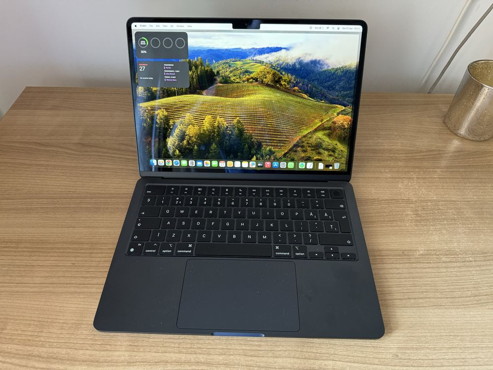 CA NOU - Apple MacBook Air 13 inch Apple M2 8GB RAM 256GB Midnight RO