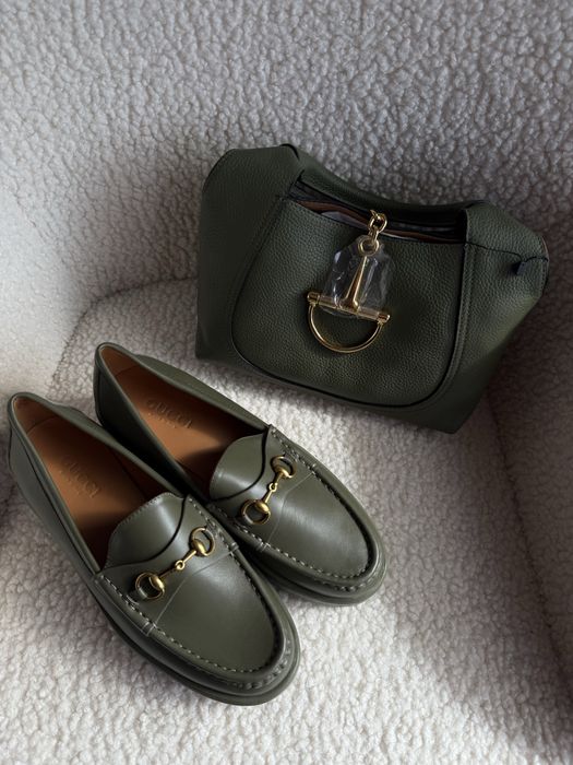 Дамски обувки gucci и чанта