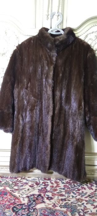 Норковая шуба Б/У