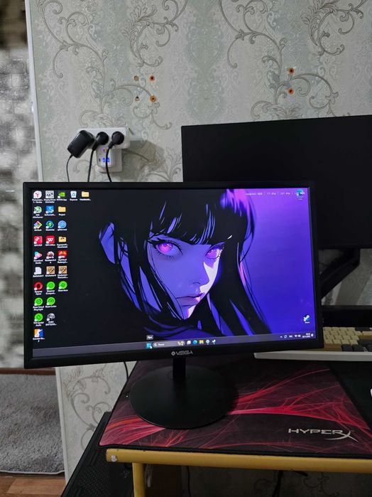 Монитор Full HD 75 герц экран vega вега