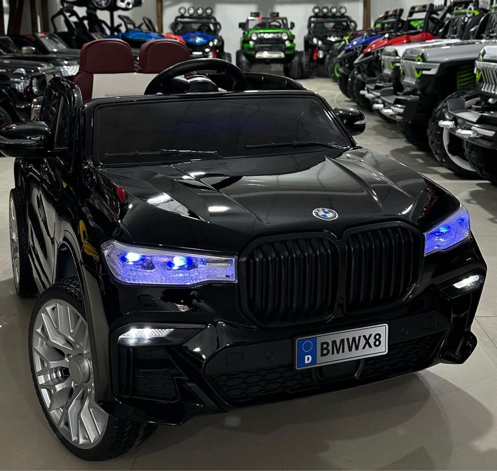 ШОК ЦЕНА! Детский электромобиль|Detskaya mashina BMW X8| до 7 лет