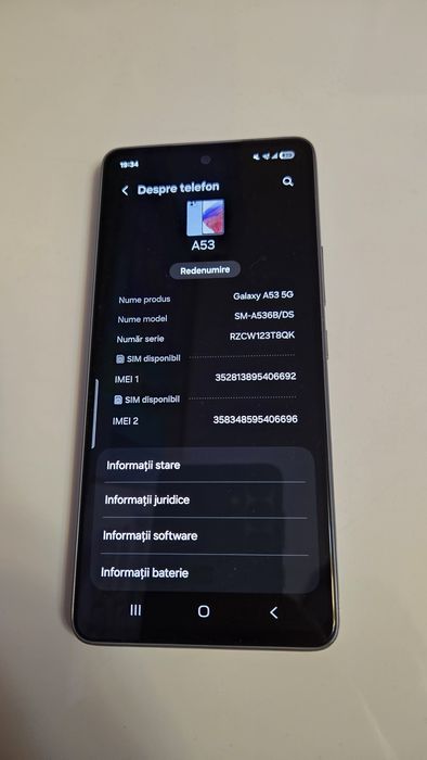 Samsung A53 5G 256Gb/8GB RAM