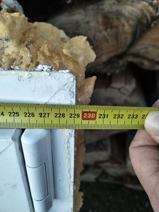 Tâmplărie pvc ferestre geam termopan 2290x1190