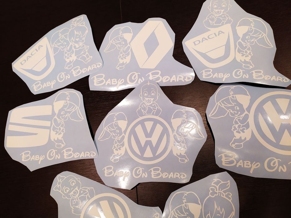 Sticker autocolant Bebe on bord