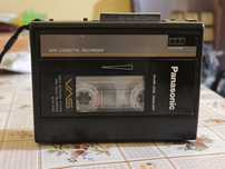 Panasonic mini cassette recorder