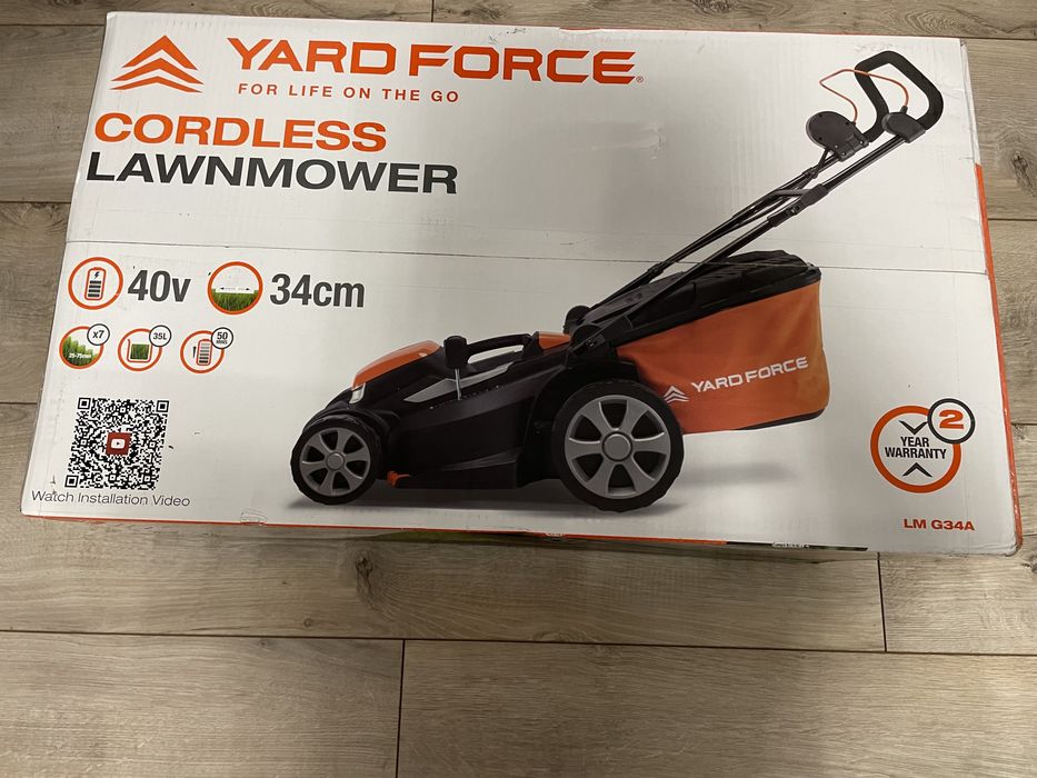 Mașină de tuns iarba Yard Force 40V 34cm noua sigilata