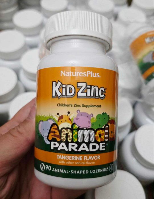 ДОСТАВКИ НЕТ Natures Plus Source of Life Animal Parade Kid Zinc 90шт
