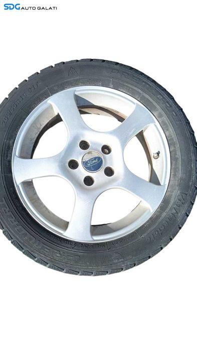 Set 4 Jante Complet cu Prezoane Aliaj 205 55 16 R16 ET50 6½Jx16H2 Ford Mondeo MK3 2000 - 2007 [M8908]