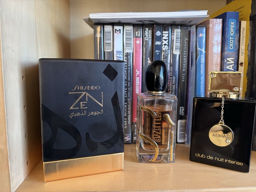Парфюми Chanel, Xerjoff, Armani, Amouage, Shiseido