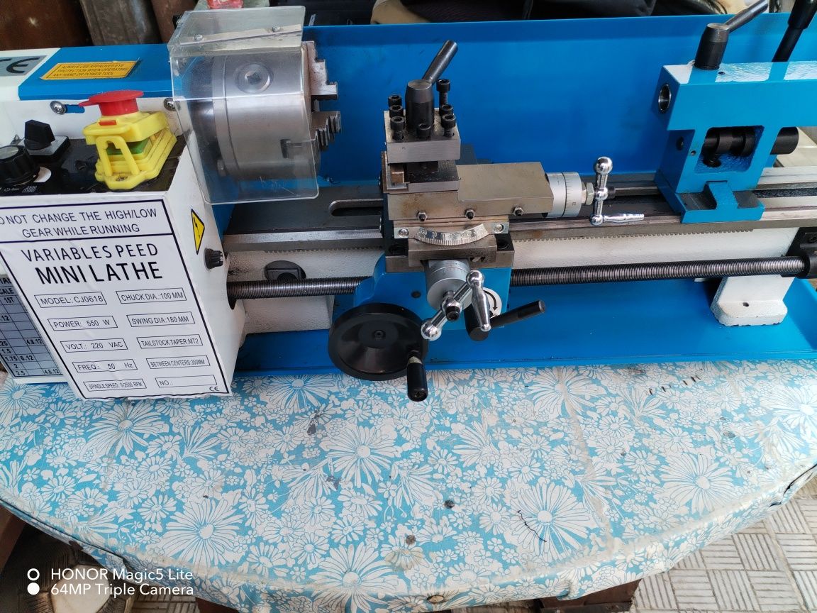 Мини струг Mini lathe