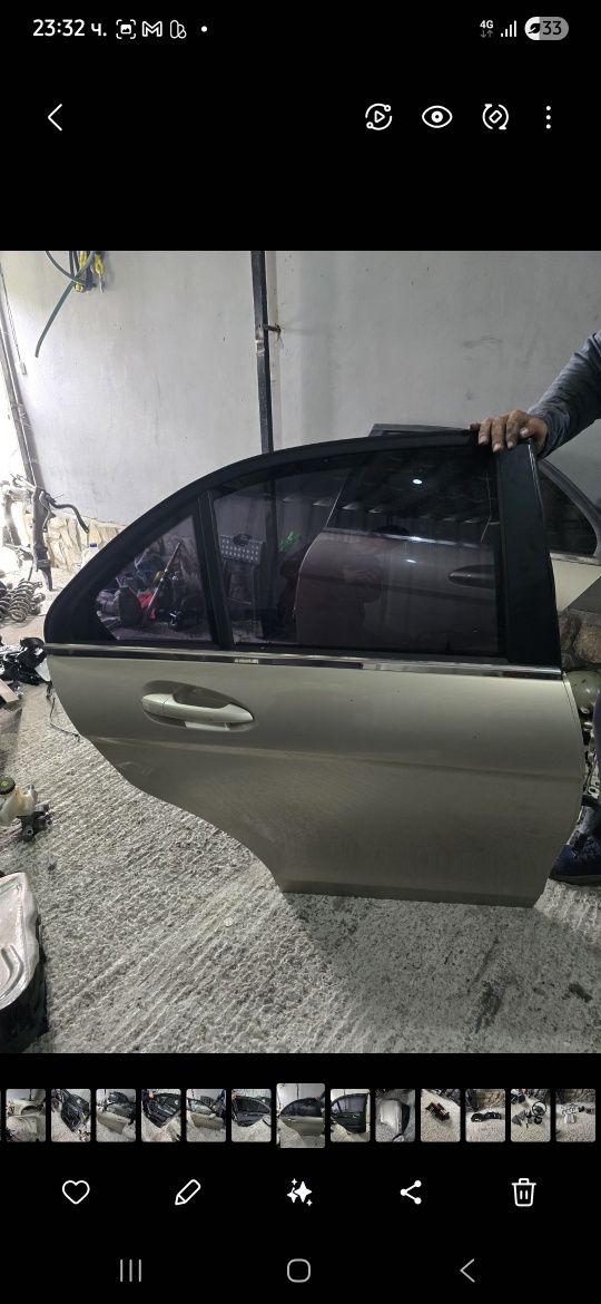 Предни и задни Врати Mercedes w204