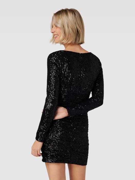 Официална къса рокля с черни пайети Jake*s