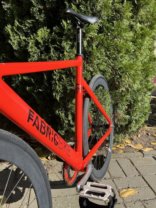 Fixie Fabric Bike Air 3K Red Singlespeed