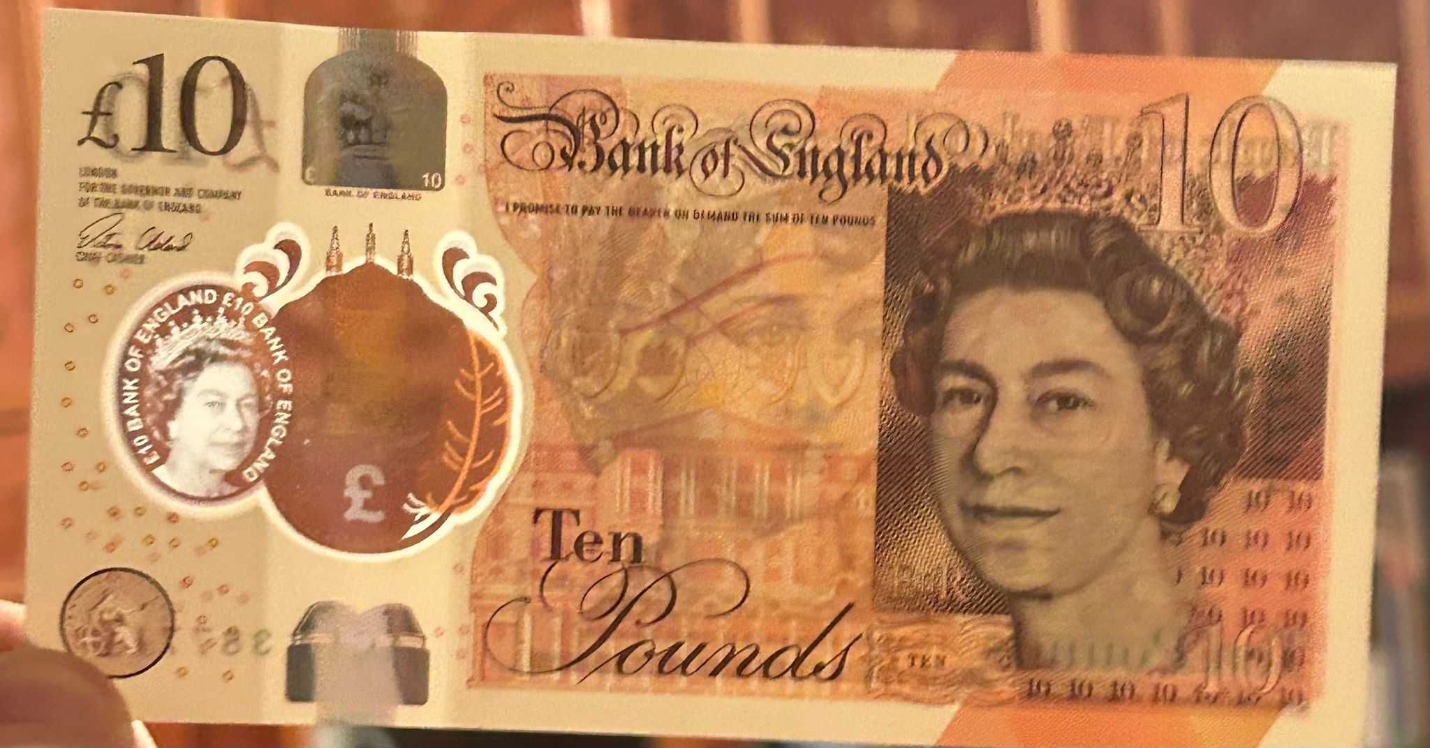 Banca Angliei 10 lire 2016 UK-Queen Elizabeth II