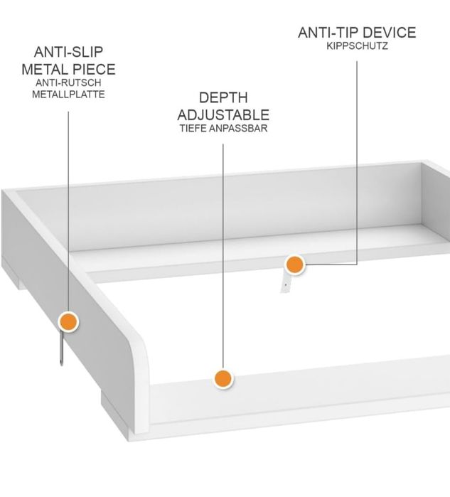 Плот за повиване 60cm Vicco