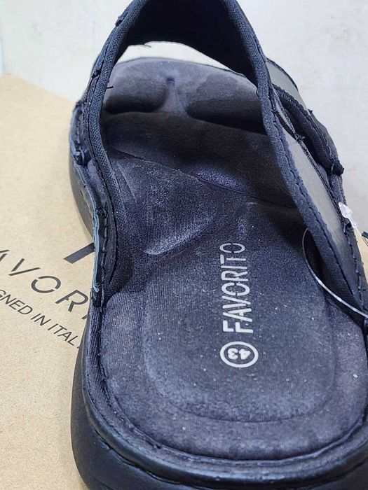 Мужская обувь Favorito, шлепанцы из натуральной кожи