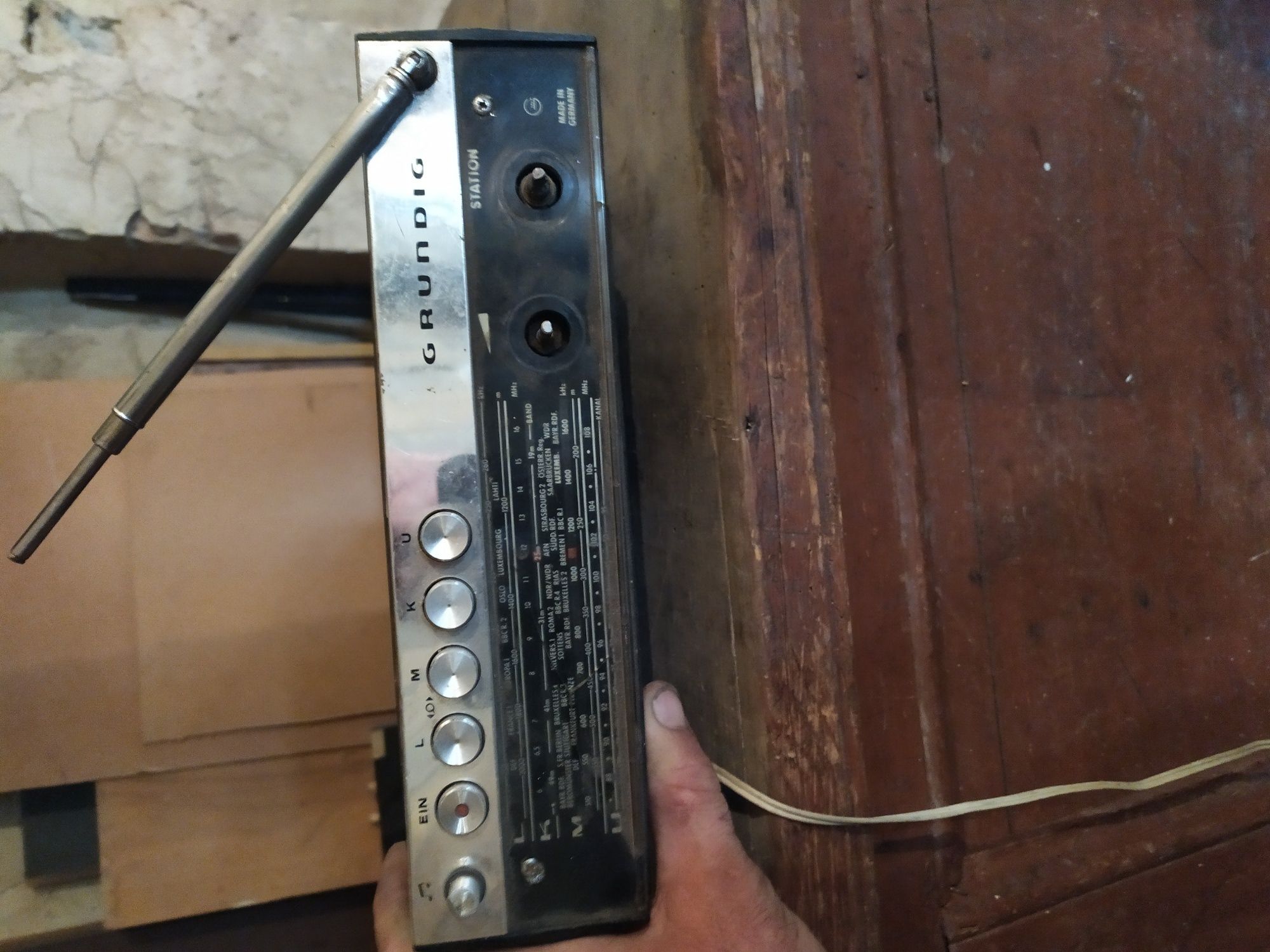 Ретро радио и касетофон Blaupunkt Grundig Vef