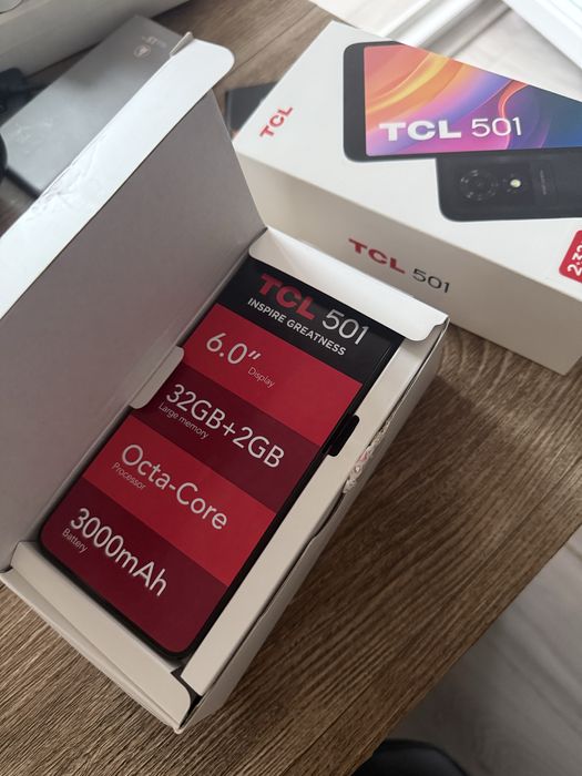 Telefon TLC 501 nou cadou de la orange cu tot cu cartela