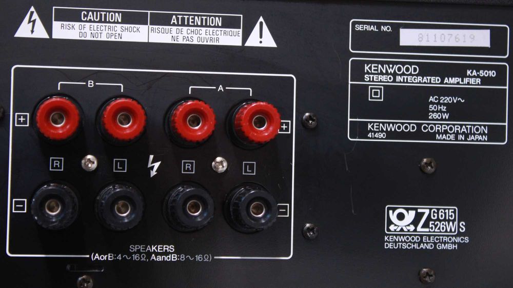 Statie Kenwood 2 x 100W,Japonia(KA-5010).