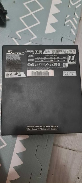 Sursa seasonic prime platinum