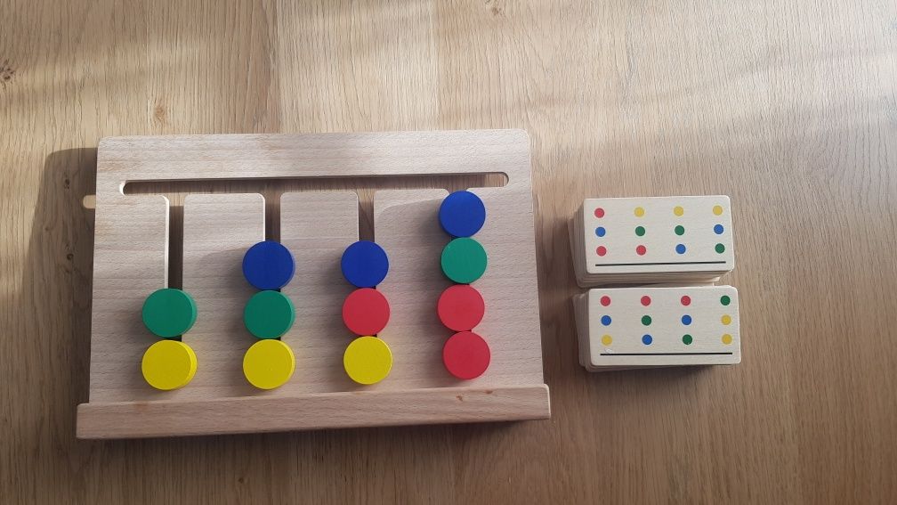 Four color game, joc labirint Montessori