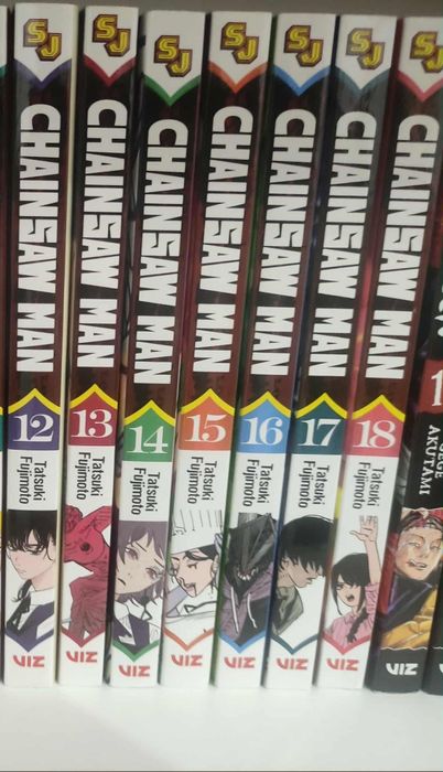 Chainsaw man (част 2 цялата)  томове 12 до 18 manga | манга