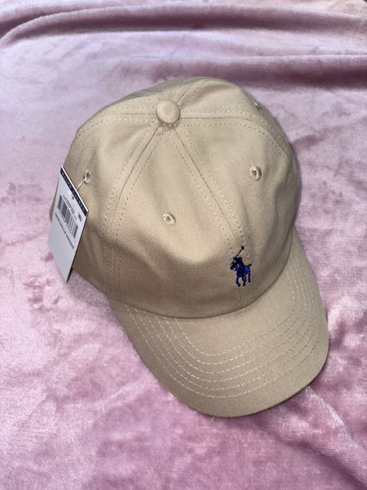 Șapcă crem bej maro Polo Ralph Lauren etichetă  Nouă nepurtată new