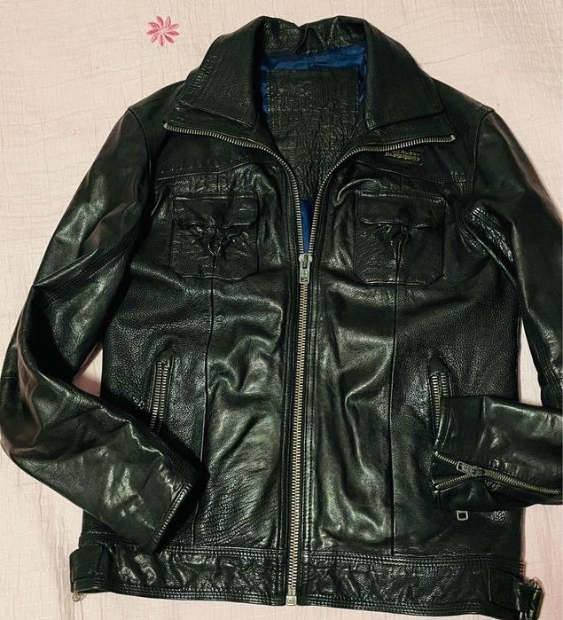 Geaca Superdry piele pentru barbati