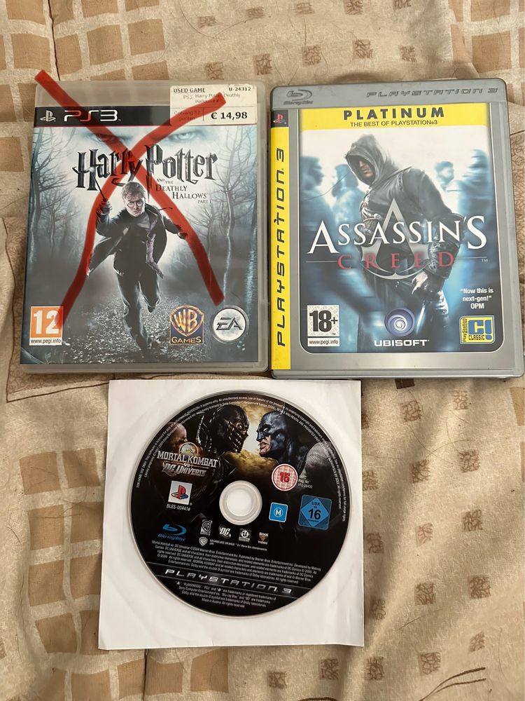 Игри за PS 3  и 4 цена за 1бр