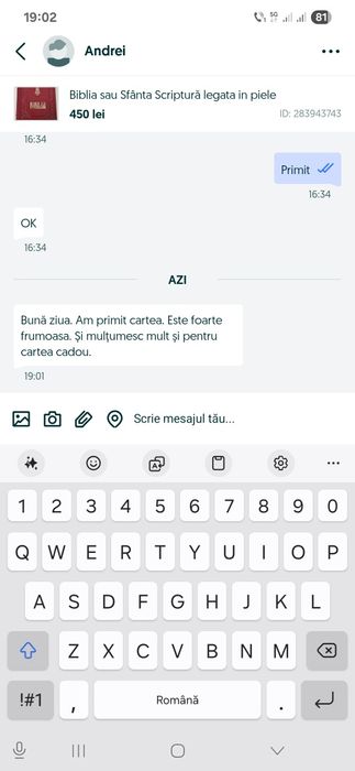 Acatistier ediție sinodală legat in piele