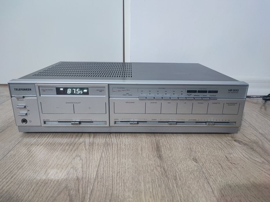 Amplituner Telefunken HR 800 amplificator statie tuner radio