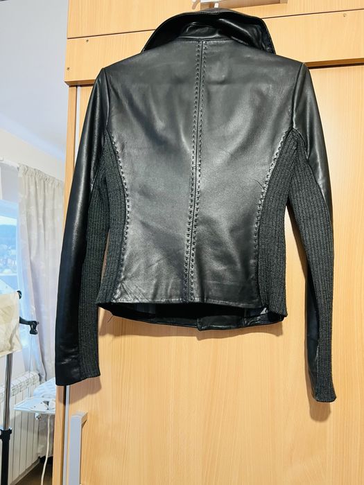 Geaca piele maro Massimo D