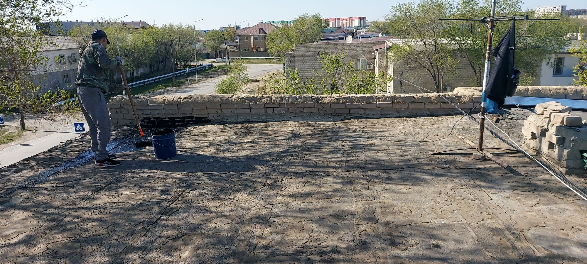 Кровельные работы.