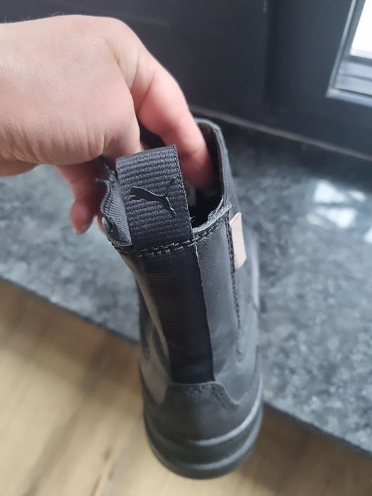 Ghete piele puma