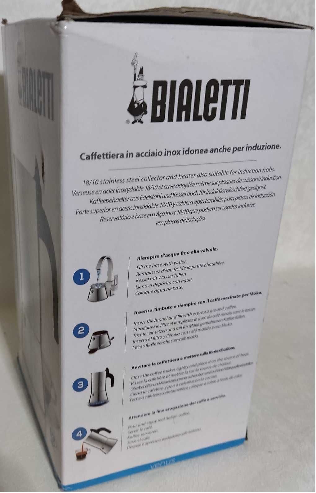 Гейзерная кофеварка Bialetti Venus Induction 10 порций