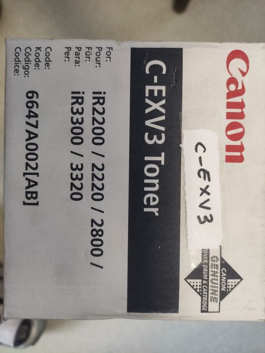 Cartus Toner original Canon C-EXV3