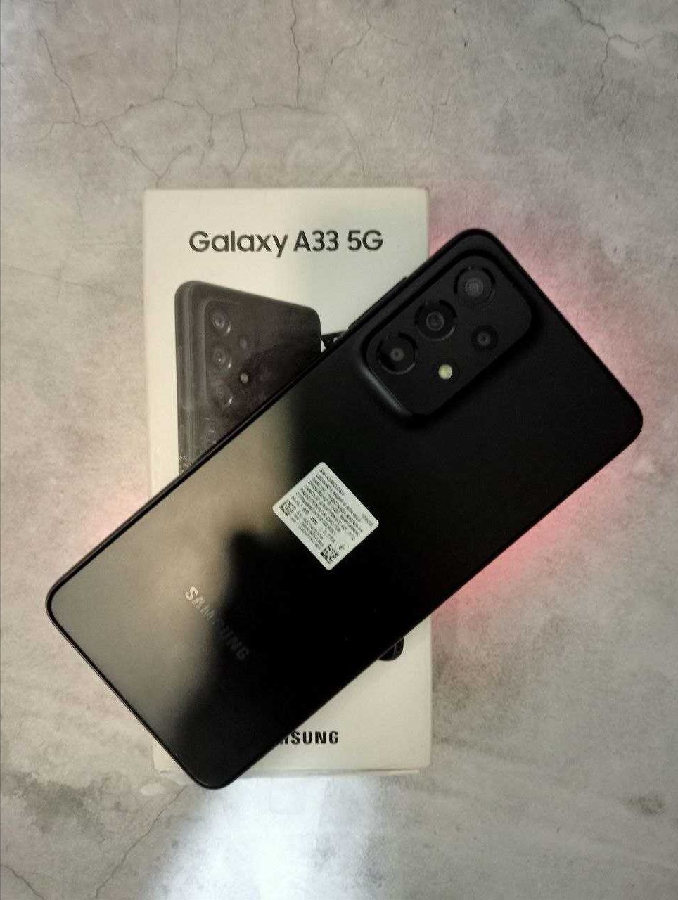 Samsung Galaxy A33 128ГБ(г Семей)Валиханова 100-1,лот 363235