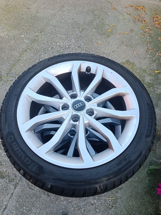 Jante Audi R 18 S-Line A4 B9 cu Cauciucuri Iarnă Noi