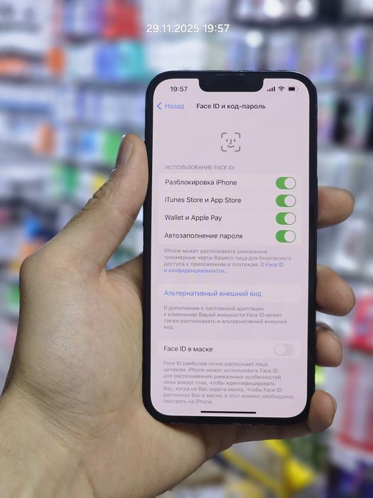 iPhone 13 ios17 128gb face раб