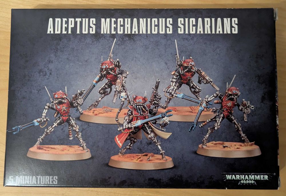 Warhammer 40000 - Adeptus Mechanicus Sicarians - Sicarian Infiltrators