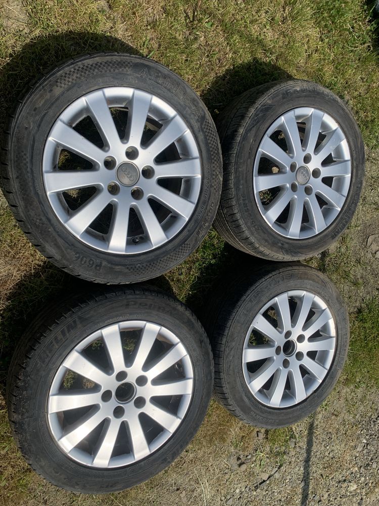 Jante Aliaj Originale Audi A6 C6 C7 C5 A4 B6 B7 B8 R16  5x112 ET 45