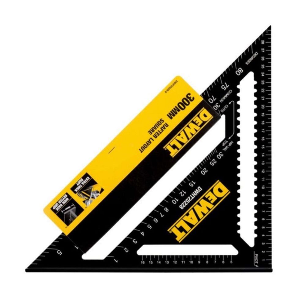 Многофункционален триъгълник / Прав Ъгъл DeWALT DWHT25228-0 / 300мм