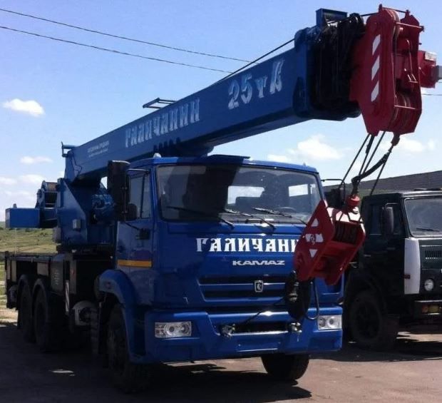 Аренда крана 25 тонна