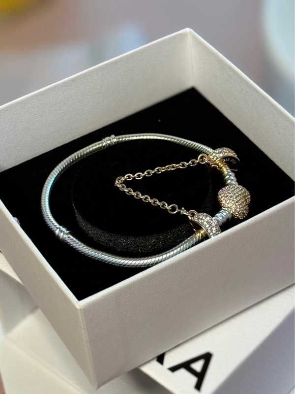 Bratara Pandora + lant siguranta