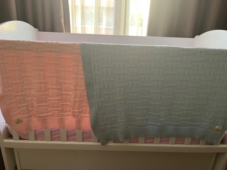 Бебешки одеялца памук Gush и полар за момче и момиче