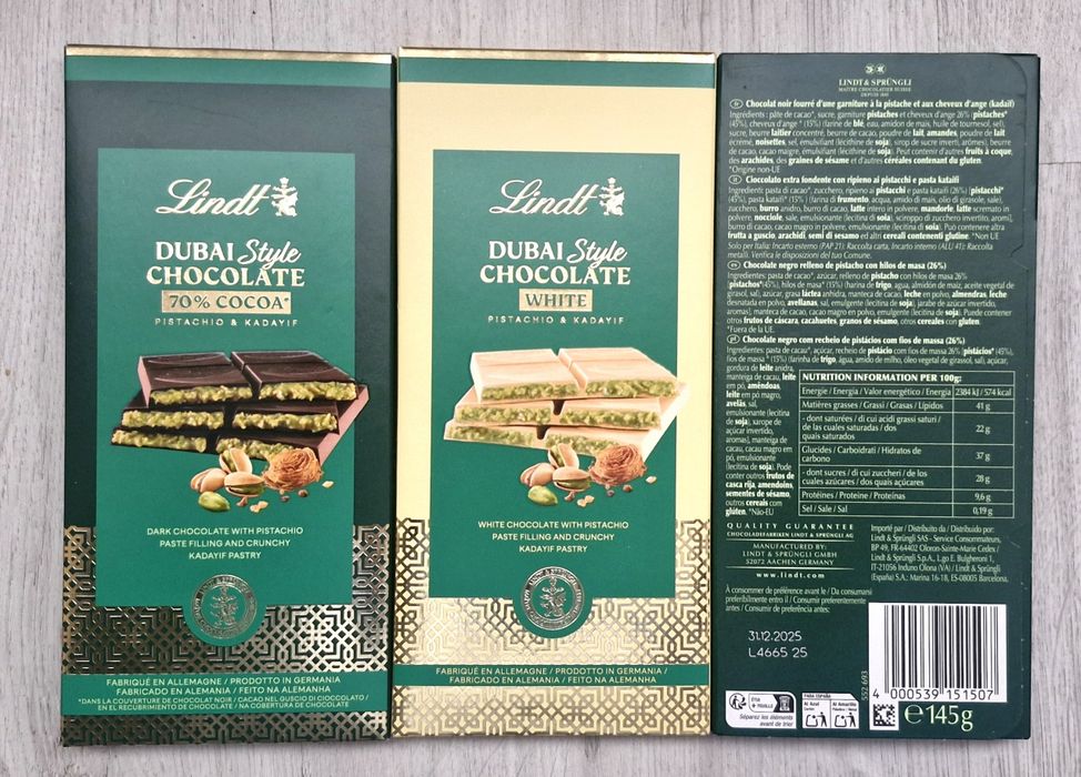 Ciocolata Lindt Dubai