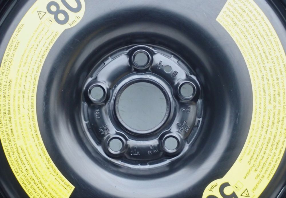 145 85 R18 Roata De Rezerva SLIM OEM VW Tiguan Skoda Kodiaq Audi Q3
